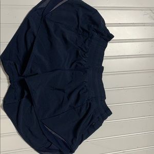 Lululemon shorts navy blue